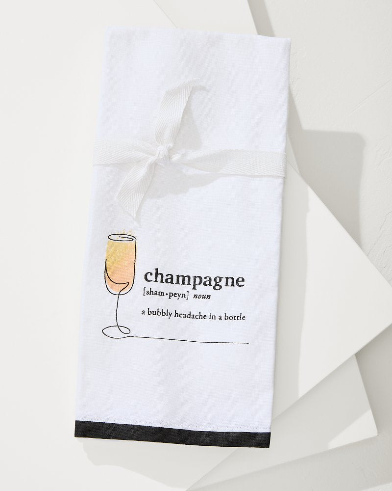 Champagne Bar Towel - Tommy Bahama Beach & Home