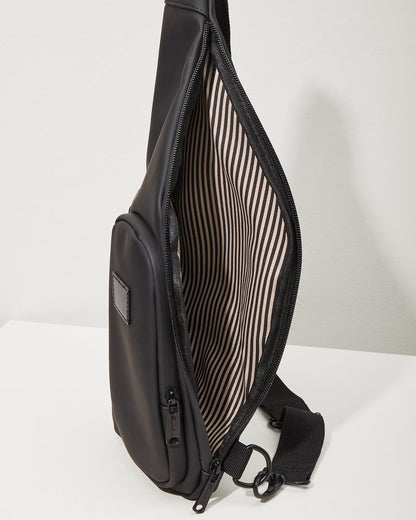 Hudson Black Sling Bag - Tommy Bahama Men|Beach & Home