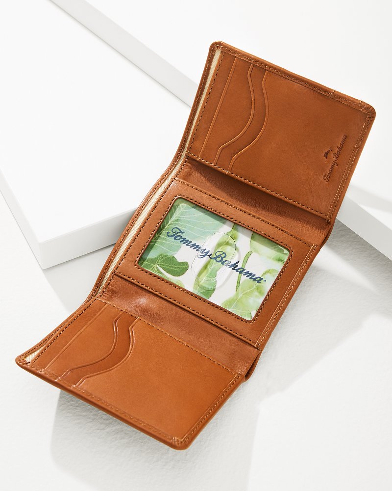 Nylon Inlay Trifold Wallet - Tommy Bahama Men