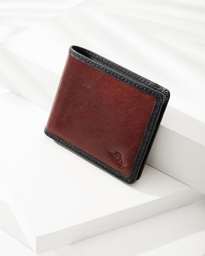 Contrast Binding Slimfold Wallet - Tommy Bahama Men