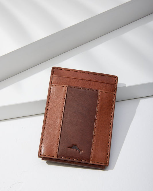 Two-Tone Magnetic Card Holder - Tommy Bahama Men