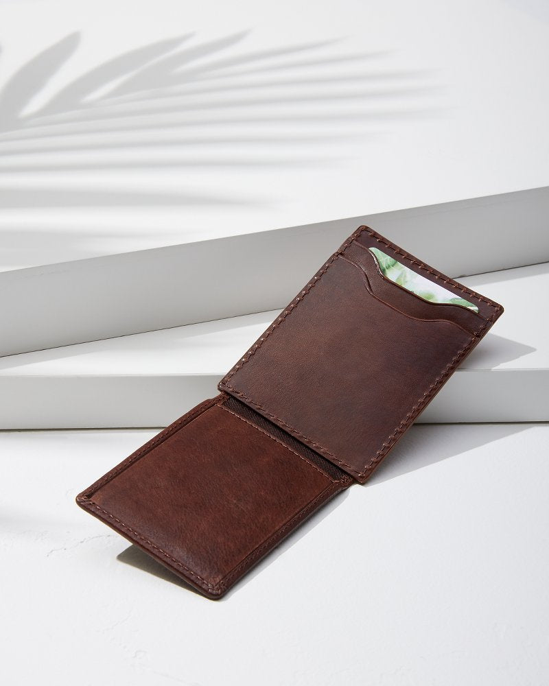 Two-Tone Magnetic Card Holder - Tommy Bahama Men