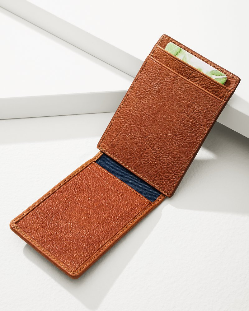 Crunch Wide Magnetic Wallet - Tommy Bahama Men