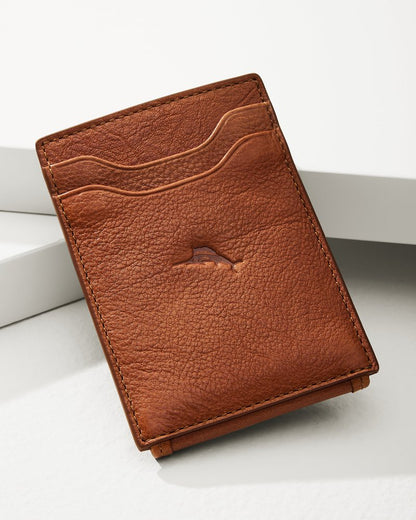 Crunch Wide Magnetic Wallet - Tommy Bahama Men