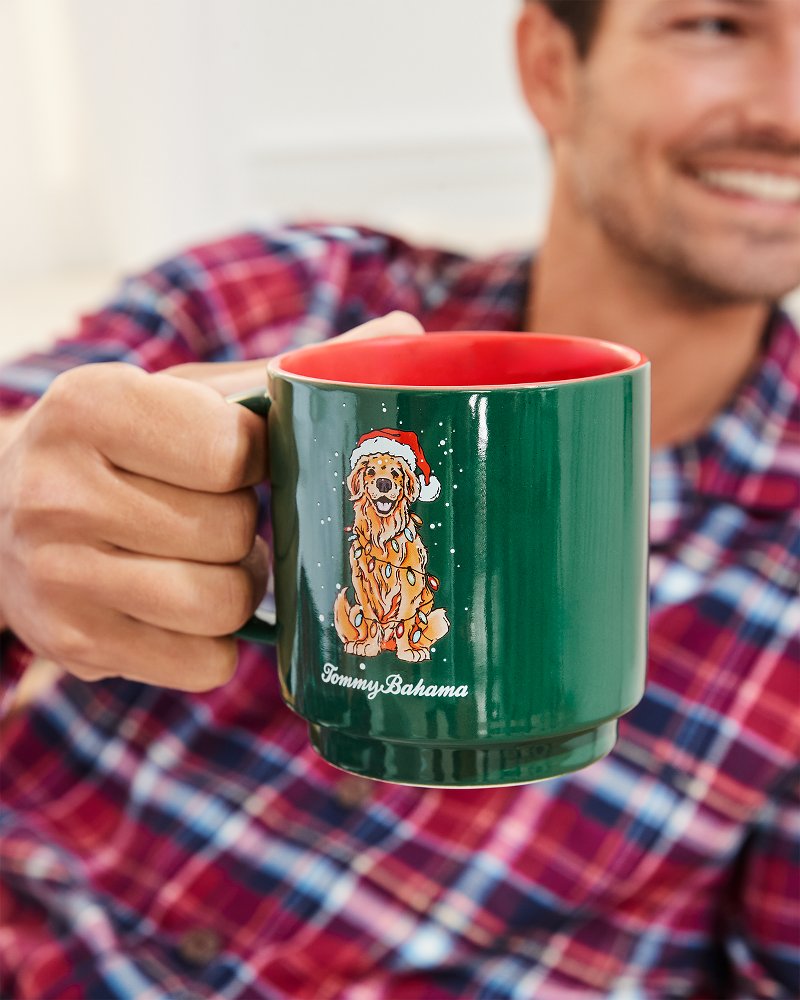 Huladay Retriever Stackable Mug - Tommy Bahama Beach & Home