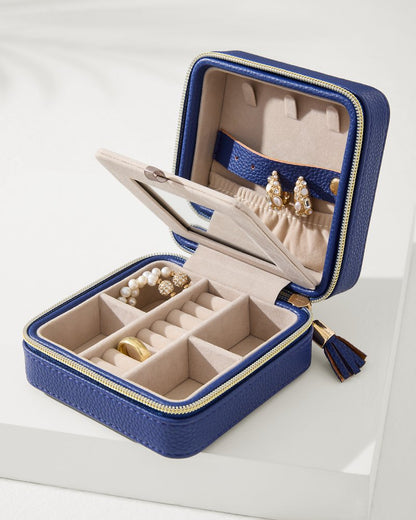 Leah Navy Travel Jewelry Case - Tommy Bahama Women|Beach & Home