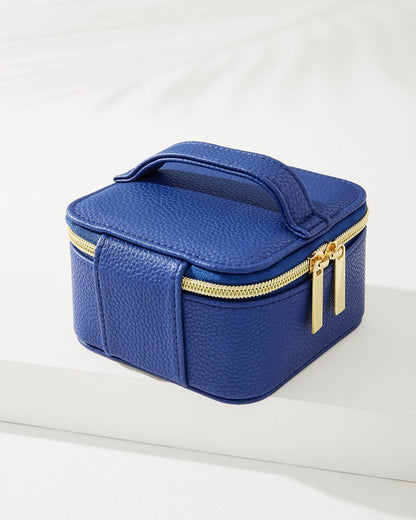 Leah Navy Travel Jewelry Case With Pouch - Tommy Bahama Women|Beach & Home