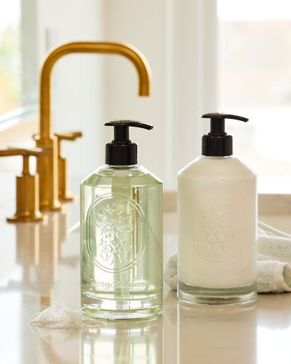 Island Blend Glass Hand Soap & Lotion Set - Tommy Bahama Beach & Home