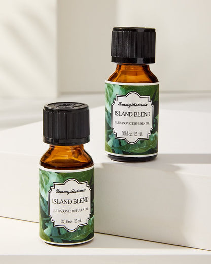 Island Blend Ceramic Pineapple Diffuser Oil Refill Set - Tommy Bahama Beach & Home