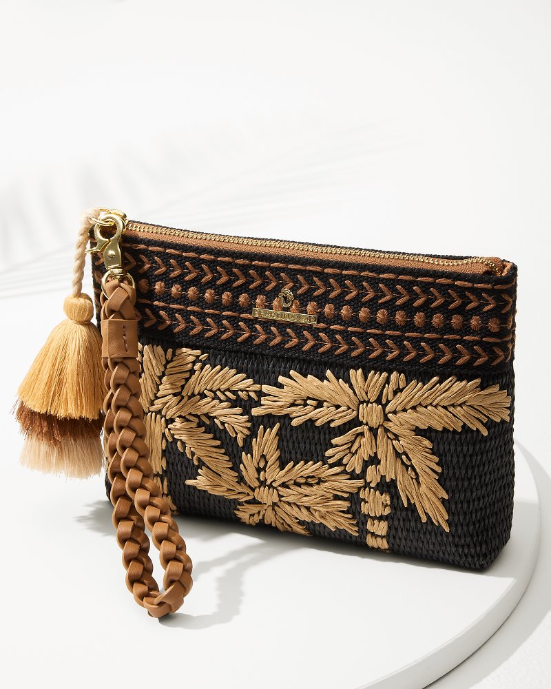 Raffia Palms Maci Wristlet - Tommy Bahama Women