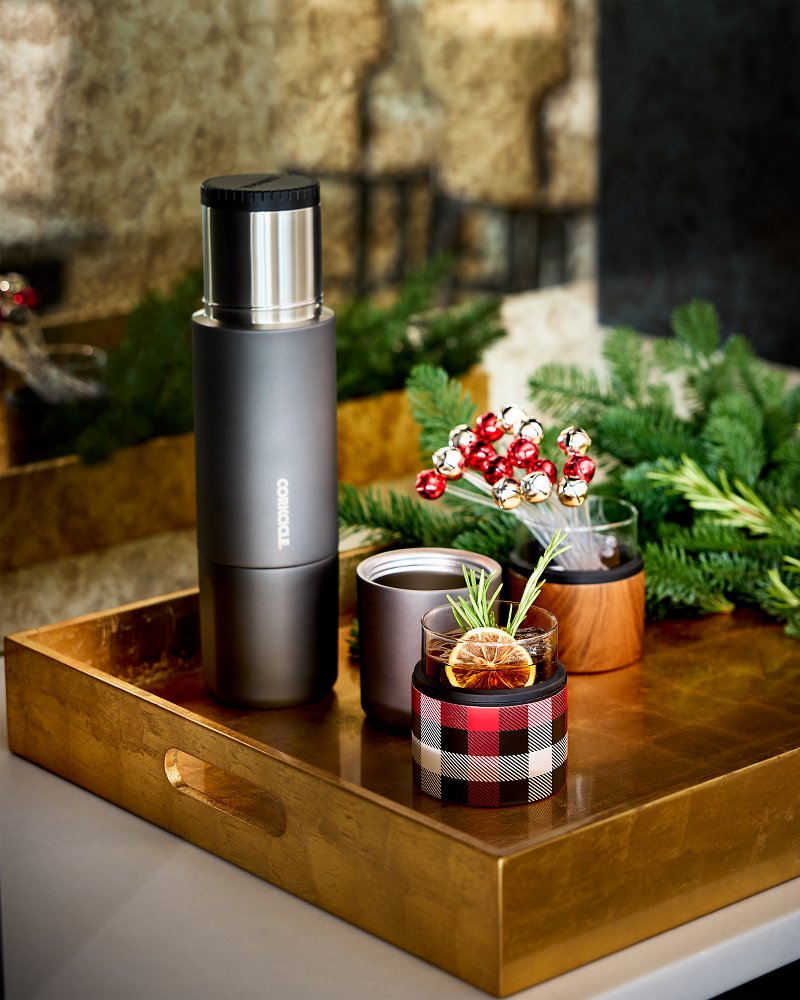 Corkcicle® 36-oz. Travel Thermos With Built-In Cups - Tommy Bahama Beach & Home