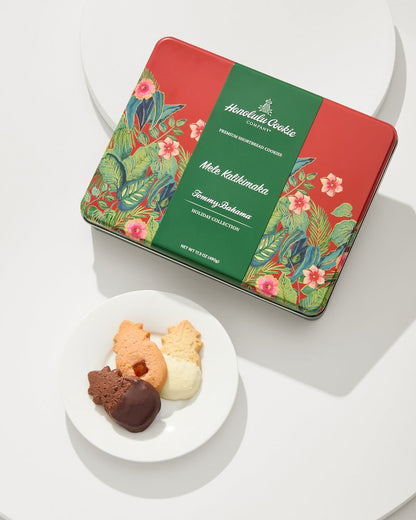 Tommy Bahama x Honolulu Cookie Company® Mele Kalikimaka Gift Tin - Tommy Bahama Beach & Home