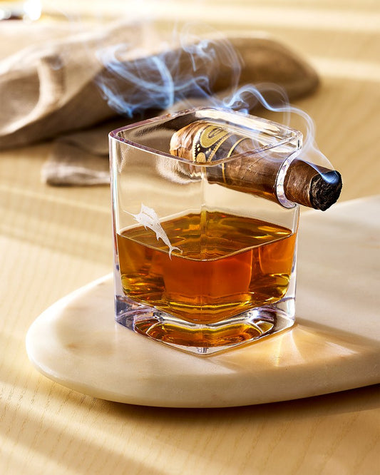 Etched Marlin Corkcicle® Cigar Glass - Tommy Bahama Beach & Home
