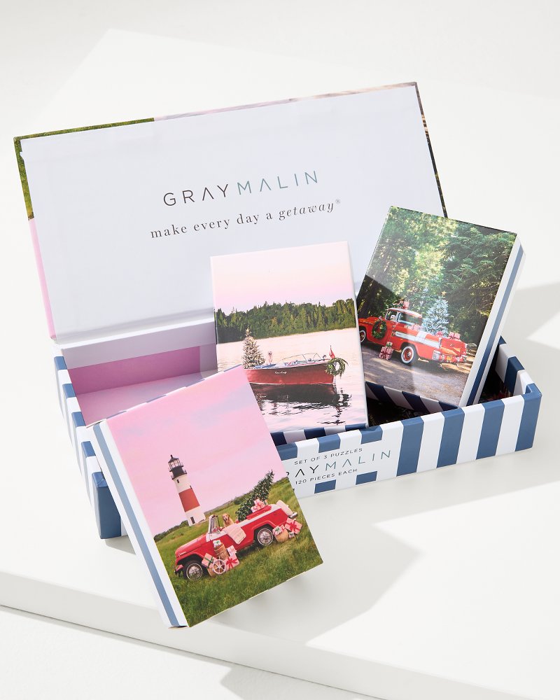 Gray Malin's The Holiday 3-in-1 Puzzle Set - Tommy Bahama Beach & Home
