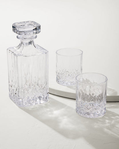 Viski® Admiral Decanter 3-Piece Set - Tommy Bahama Beach & Home