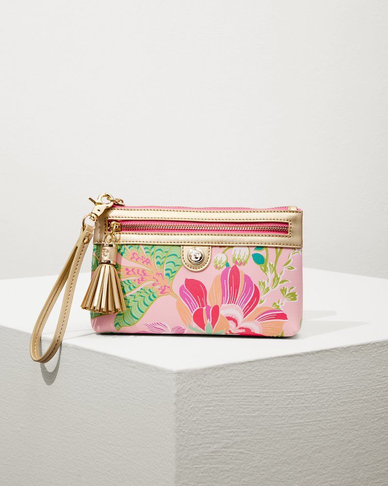 Flamingo Pineapple Tassel Wristlet - Tommy Bahama Women