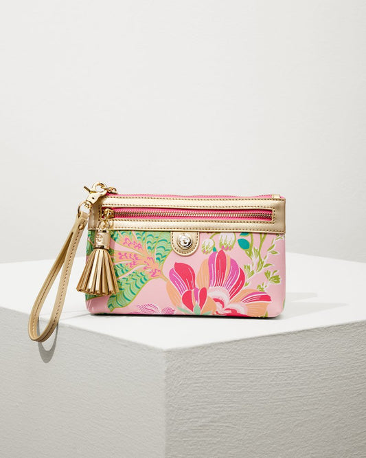Flamingo Pineapple Tassel Wristlet - Tommy Bahama Women