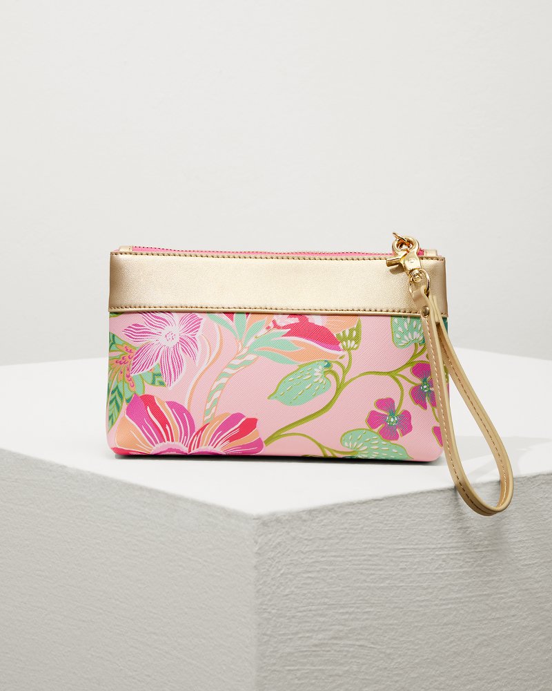 Flamingo Pineapple Tassel Wristlet - Tommy Bahama Women