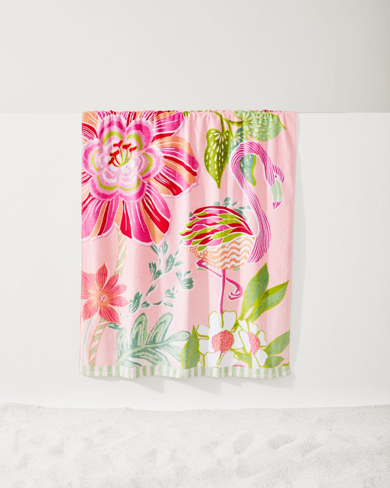 Flamingo Pineapple Beach Towel - Tommy Bahama Beach & Home