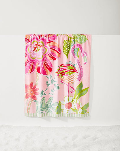 Flamingo Pineapple Beach Towel - Tommy Bahama Beach & Home