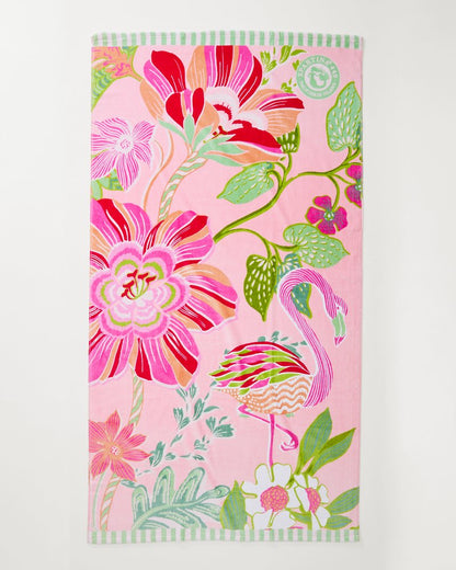 Flamingo Pineapple Beach Towel - Tommy Bahama Beach & Home
