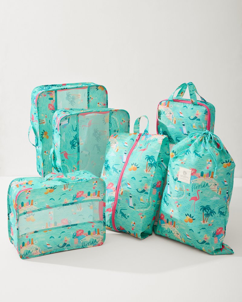 Greetings from Florida Packing Cube 6-Piece Set - Tommy Bahama Women|Beach & Home