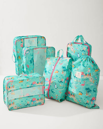 Greetings from Florida Packing Cube 6-Piece Set - Tommy Bahama Women|Beach & Home
