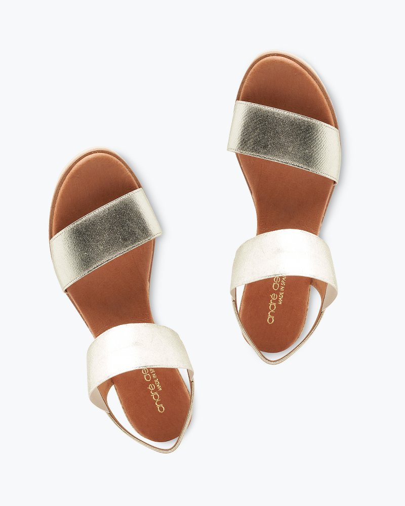 André Assous Neveah Wedge Sandals - Tommy Bahama Women