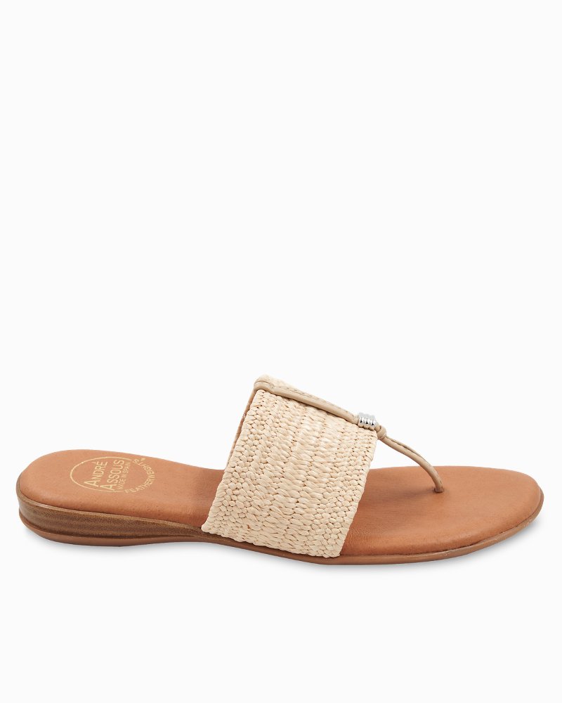 André Assous Nice Featherweights™ Raffia Sandals - Tommy Bahama Women