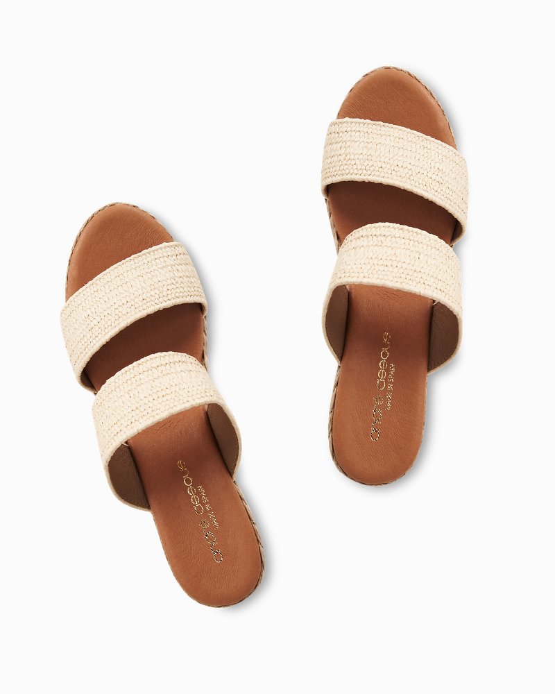 André Assous Nori Espadrille Wedge Sandals - Tommy Bahama Women
