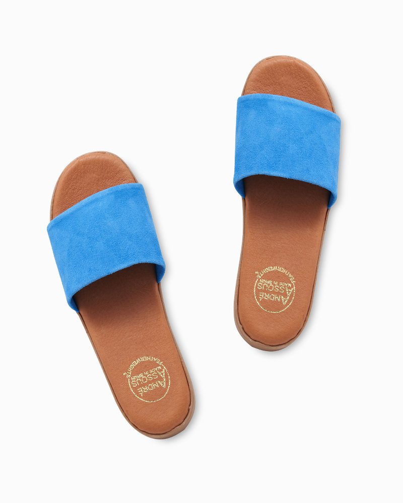 André Assous Paloma Suede Featherweights™ Sandals - Tommy Bahama Women