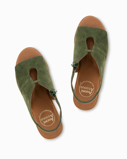 André Assous Belinda Suede Featherweights™ Wedges - Tommy Bahama Women