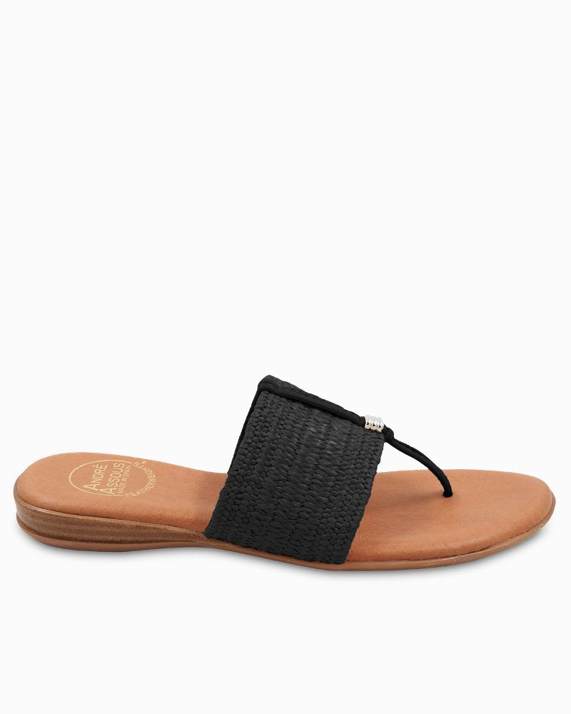André Assous Nice Stretch Raffia Featherweights™ Sandals - Tommy Bahama Women