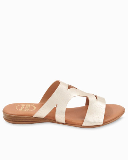 André Assous Nailea Metallic Cork Sandals - Tommy Bahama Women