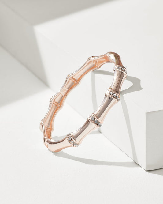 Island Essence Rose Gold Bamboo Bracelet - Tommy Bahama Women