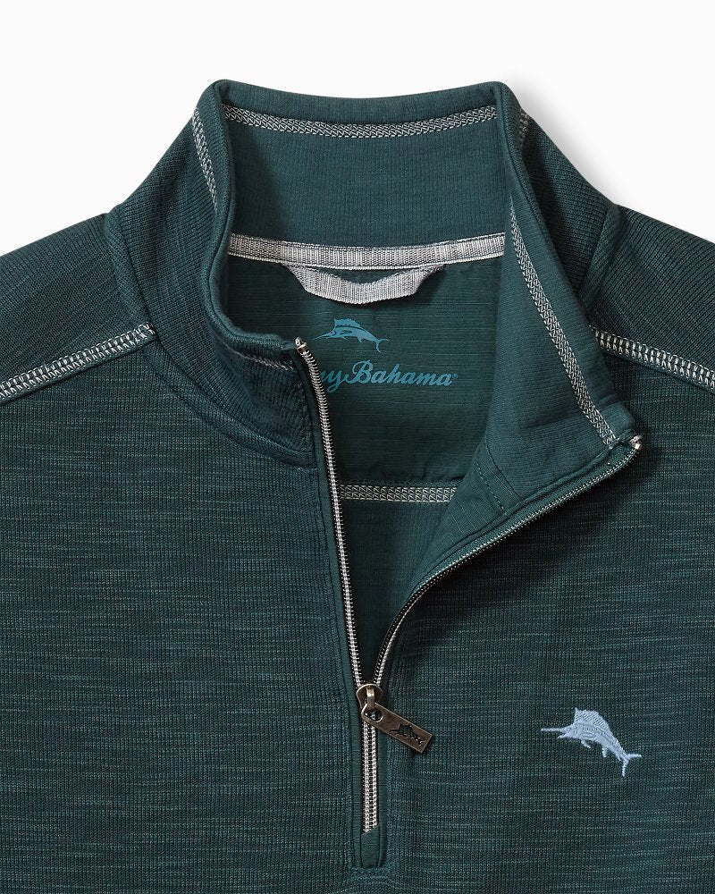 Big & Tall Tobago Bay Half-Zip Sweatshirt - Tommy Bahama Men