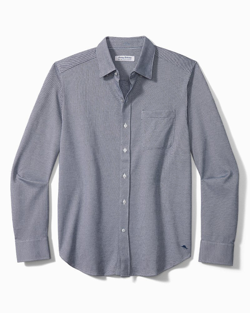 Big & Tall San Lucio Knit Stretch Shirt - Tommy Bahama Men