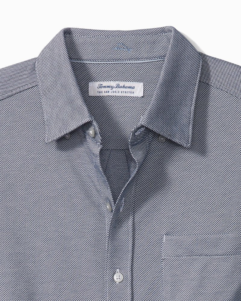 Big & Tall San Lucio Knit Stretch Shirt - Tommy Bahama Men
