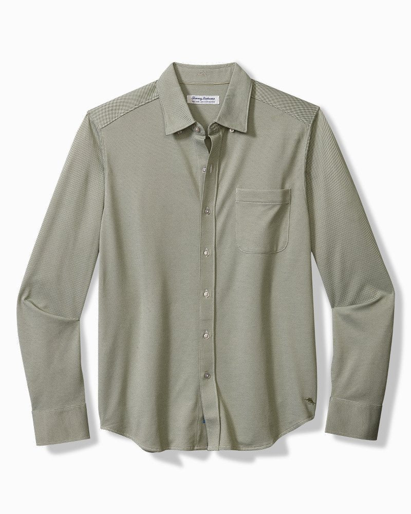 Big & Tall San Lucio Knit Stretch Shirt - Tommy Bahama Men