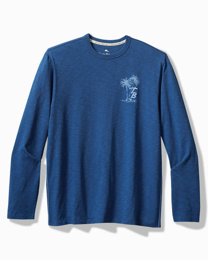 Big & Tall High Tide Hangout Long-Sleeve Lux T-Shirt - Tommy Bahama Men