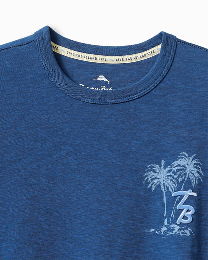 Big & Tall High Tide Hangout Long-Sleeve Lux T-Shirt - Tommy Bahama Men