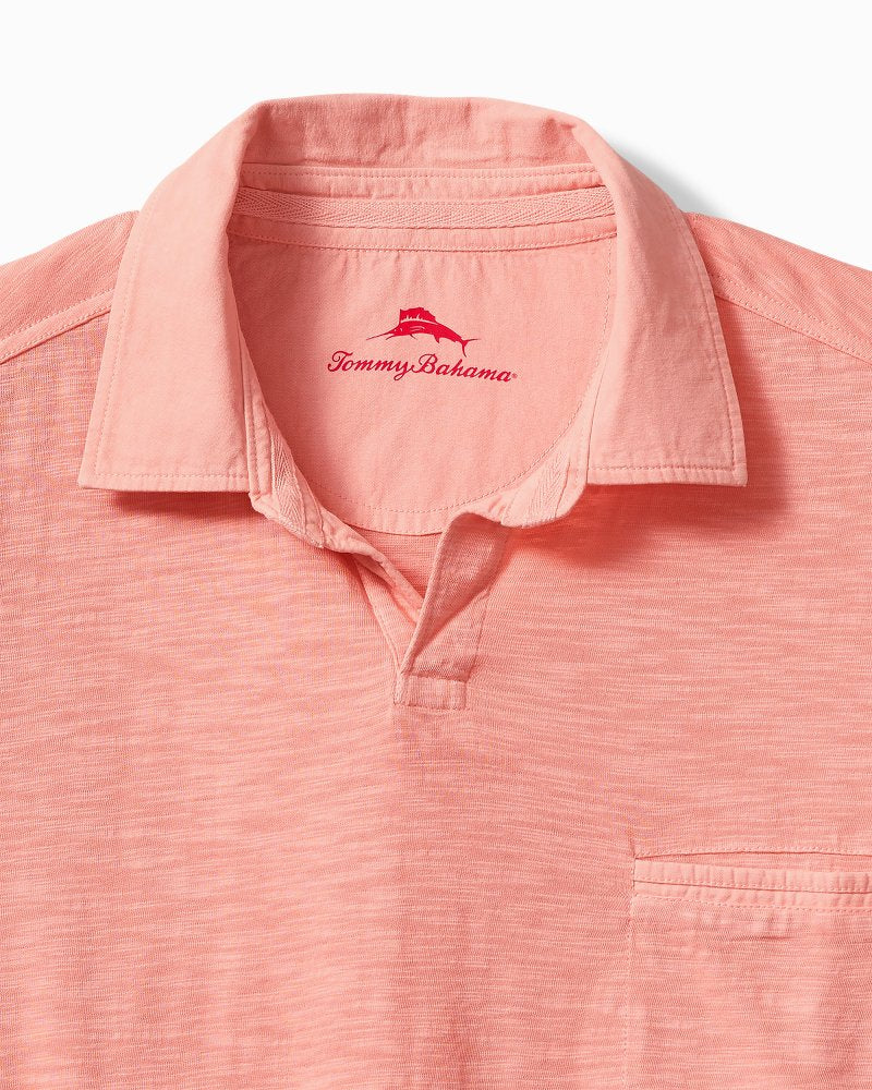 Big & Tall Beach Fade Johnny Collar Polo - Tommy Bahama Men