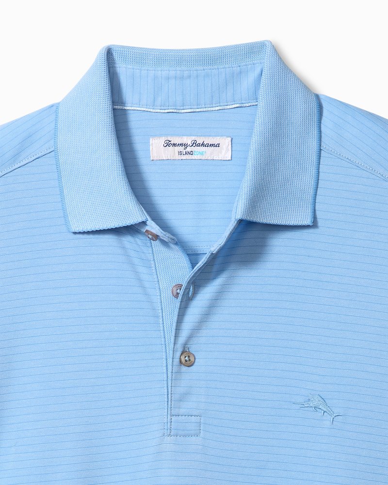 Big & Tall Bay Stripe IslandZone® Polo - Tommy Bahama Men