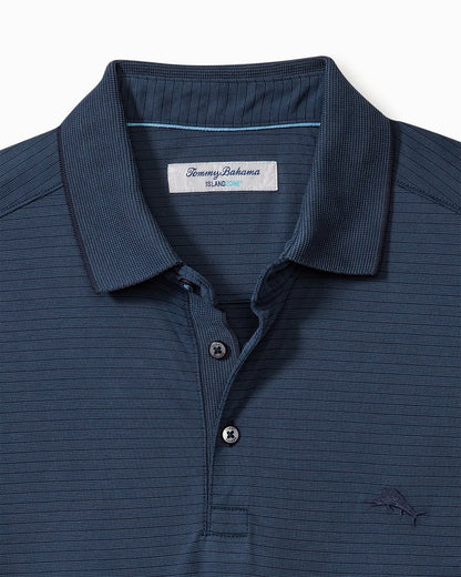 Big & Tall Bay Stripe IslandZone® Polo - Tommy Bahama Men