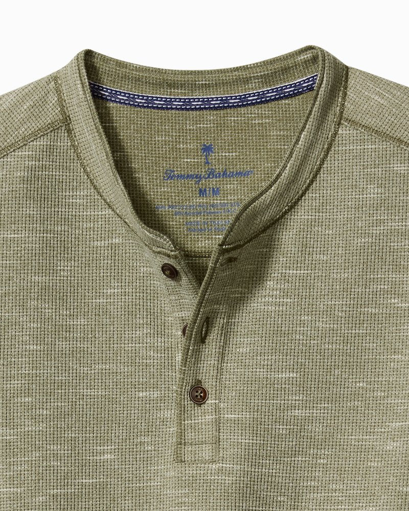 Big & Tall Morro Beach Long-Sleeve Henley - Tommy Bahama Men