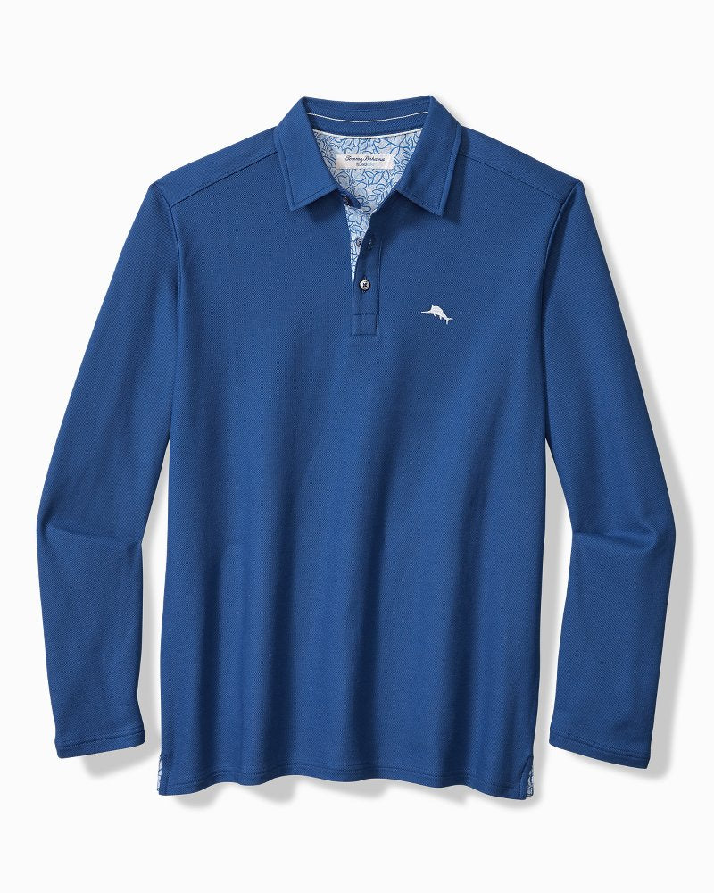 Big & Tall Seaside Soiree Five O'Clock IslandZone® Polo - Tommy Bahama Men