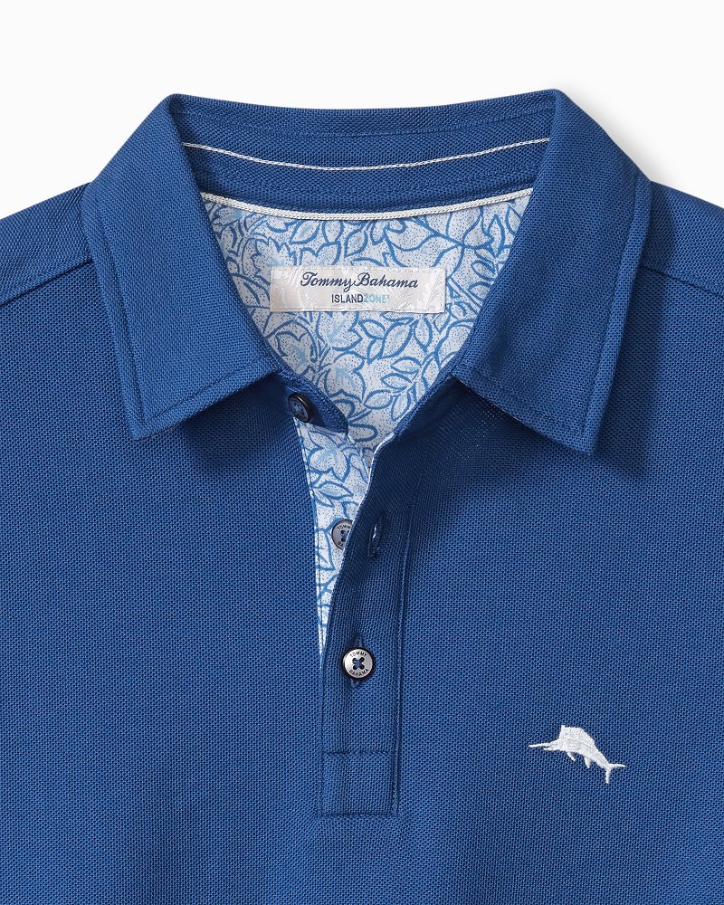 Big & Tall Seaside Soiree Five O'Clock IslandZone® Polo - Tommy Bahama Men