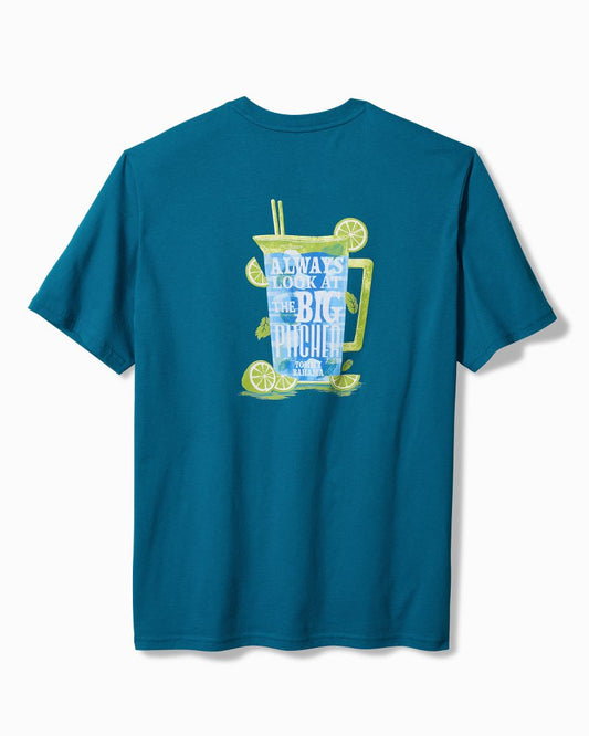 Big & Tall Always Look at the Big Pitcher Graphic T-Shirt - Tommy Bahama Men