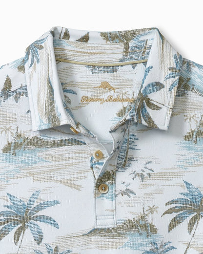 Big & Tall Oceanic Oasis IslandZone® Polo - Tommy Bahama Men