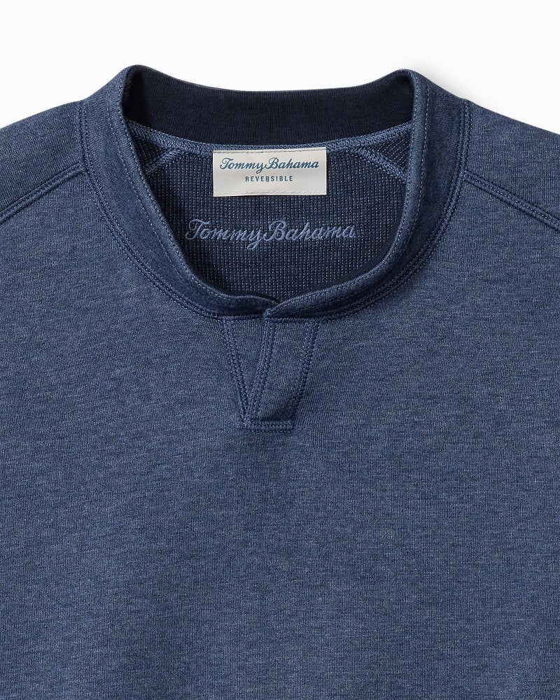 Big & Tall Flip Coast Reversible Abaco Sweatshirt - Tommy Bahama Men